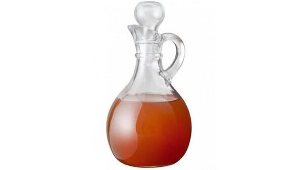 Apple cider vinegar to treat varicose veins